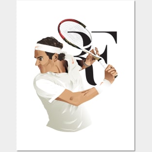 Roger Federer Posters and Art